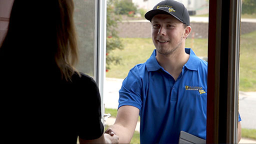 Sullivan Super Service's friendly AC technician